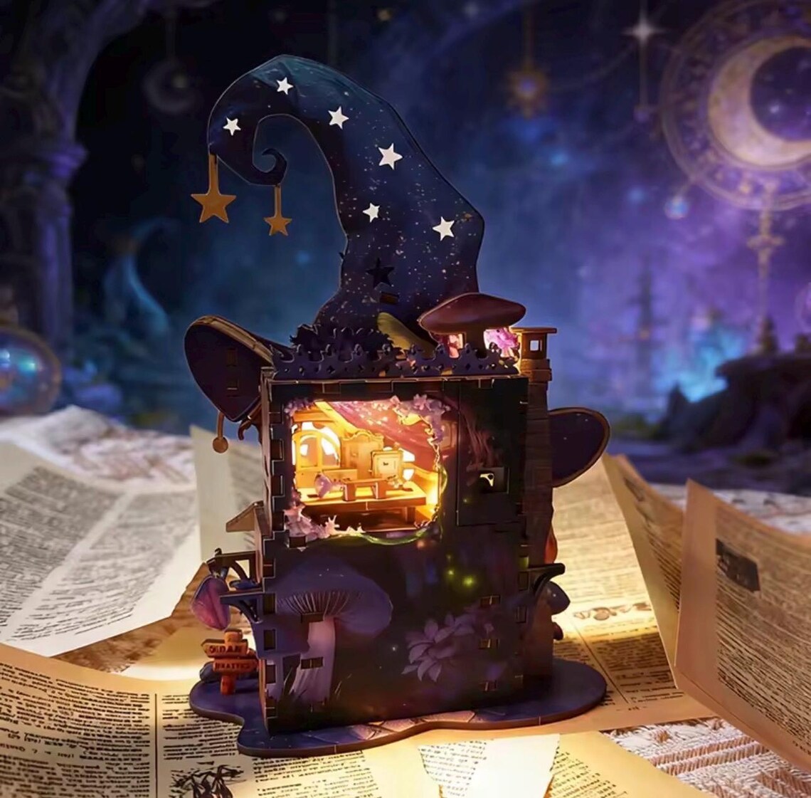 DIY Mini House - Wonderland Magic House