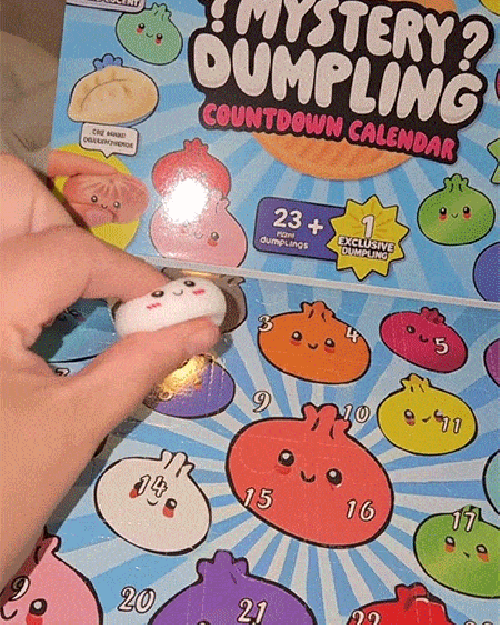 Mystery Dumpling Squishy Advent Calendar