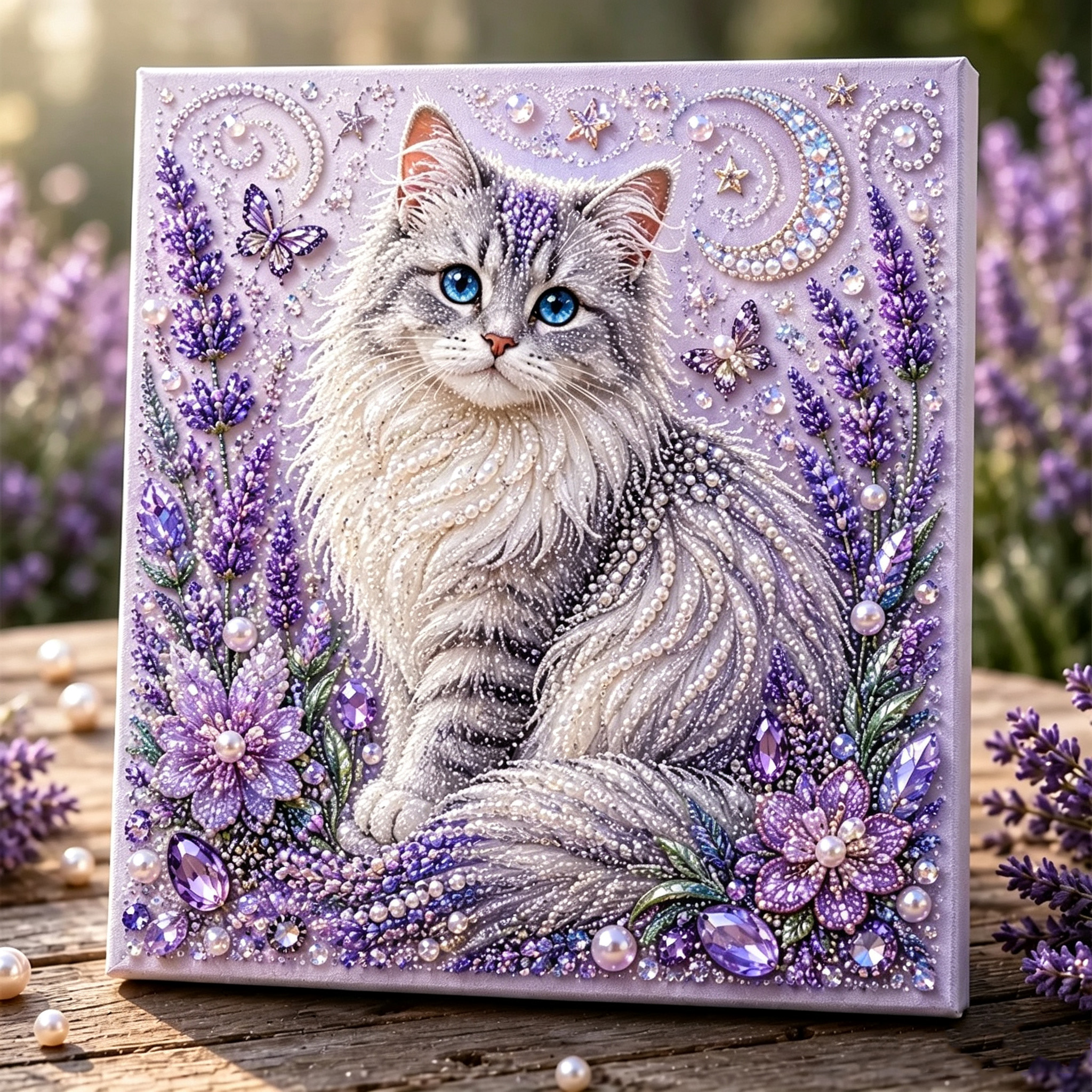 🔥🏰✨DIY Beaded Art Kit -  Turn Pearl Painting  into warm and welcoming-Cute Magic