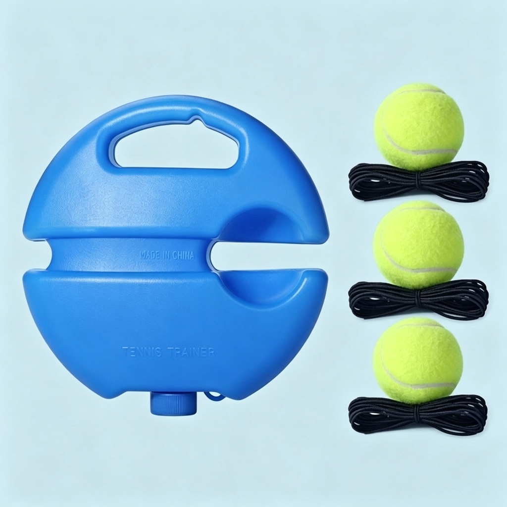 Solo Tennis Trainer | Portable Independent Tennis Practice For Backyard & Home
