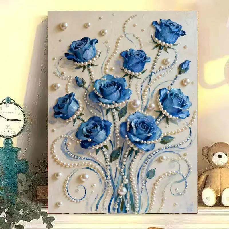 🏰✨DIY Beaded Art Kit - Castle Pearl Painting🎇
