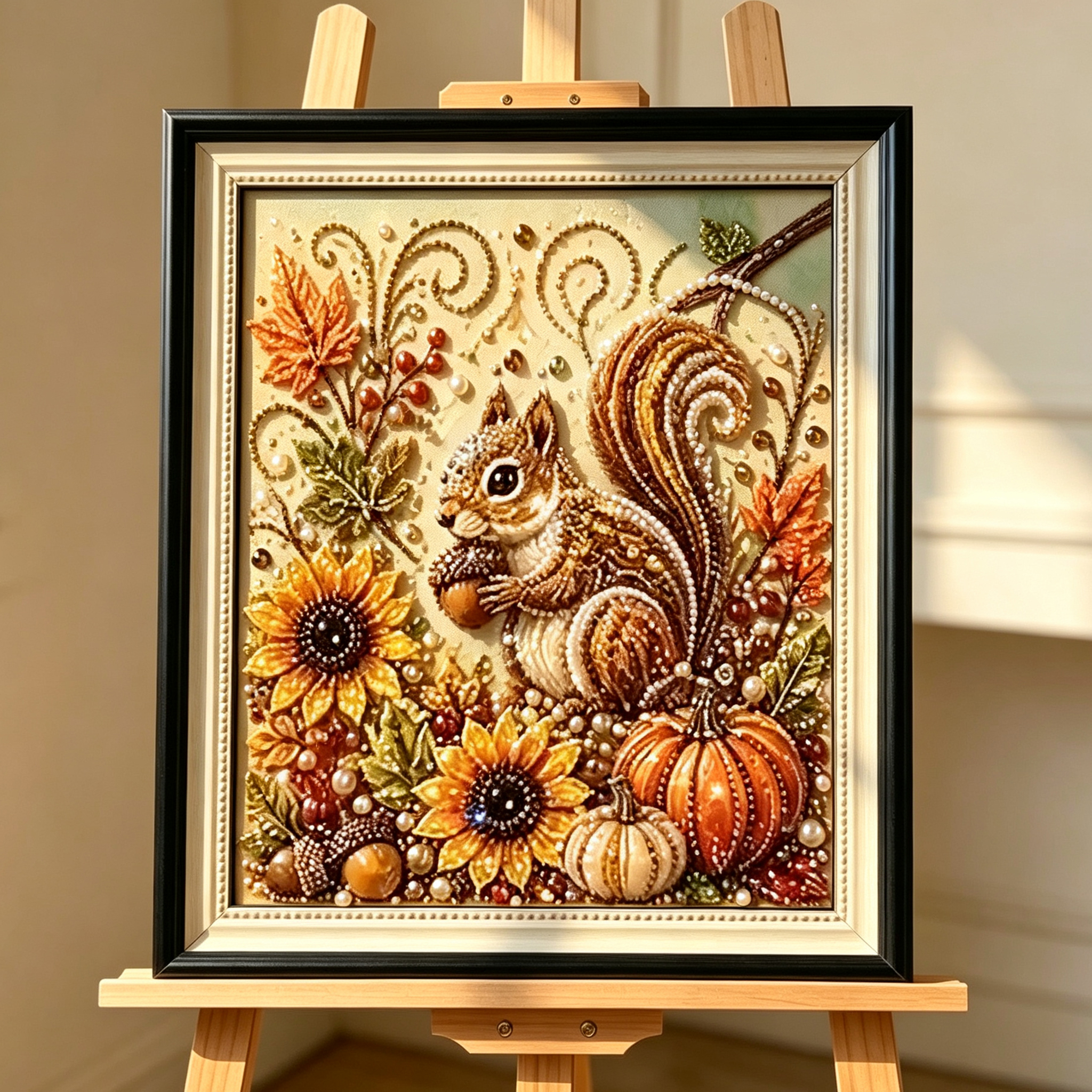 🏰✨DIY Beaded Art Kit - Castle Pearl Painting🎇