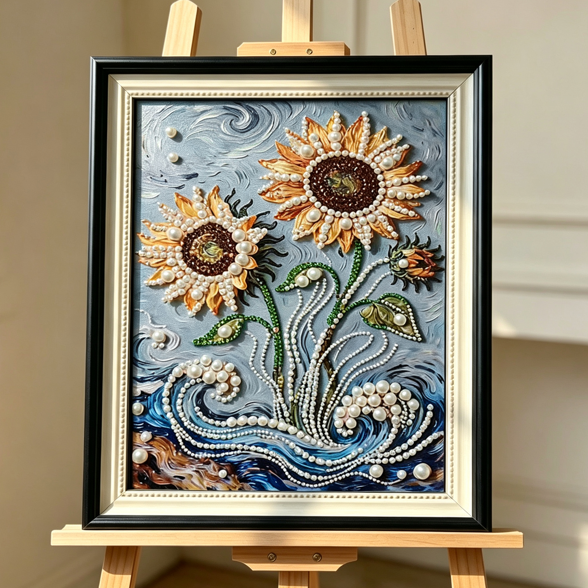 🏰✨DIY Beaded Art Kit - Castle Pearl Painting🎇
