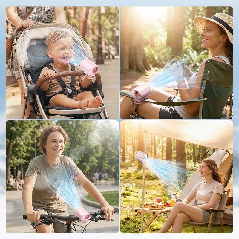 【Father's Day Gift】Joytutus Car Clip-On Fan, Car Accessories, Portable Fan with LED Display, 360° Rotation, 100-Speed Stepless Adjustment, USB-Rechargeable Charging Button , Cars Accessories 【Father's Day Gift】Joytutus Car Clip-On Fan, Car Accessories, Portable Fan with LED Display, 360° Rotation, 100-Speed Stepless Adjustment, USB-Rechargeable Charging Button , Cars Accessories