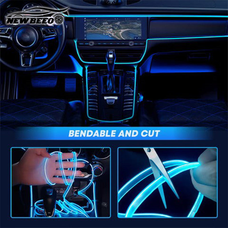 🔥49% OFF!!📢🚗✨ Car Interior LED Strip Atmosphere Lights Pro – Add a Custom Glow to Your Cabin, Easy to Fit & Great for Evening Drives 💡