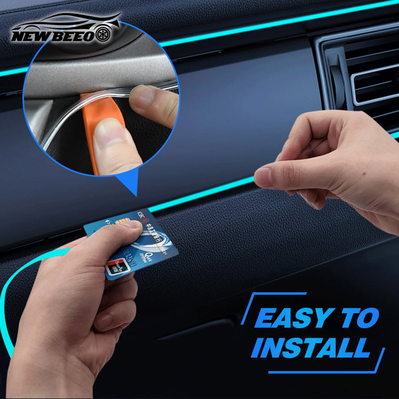 🔥49% OFF!!📢🚗✨ Car Interior LED Strip Atmosphere Lights Pro – Add a Custom Glow to Your Cabin, Easy to Fit & Great for Evening Drives 💡
