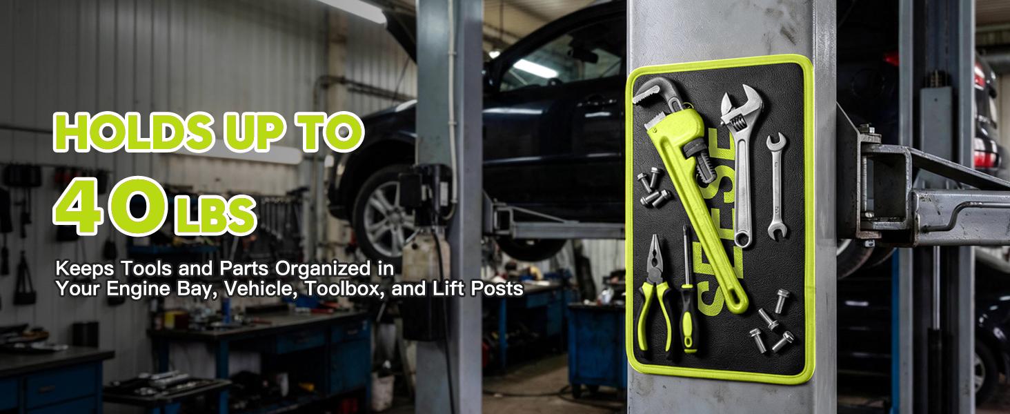 【FathersDayGift】SEESE 3PC Flexible Magnetic Tool Mat & Tray Holder - Magnetic Tool Tray, Flexible Magnetic Mat, PVC & Non-Slip for Garage Workshop, Auto Repair Tools fathersdaygiftideas fathersdaygift 【FathersDayGift】SEESE 3PC Flexible Magnetic Tool Mat & Tray Holder - Magnetic Tool Tray, Flexible Magnetic Mat, PVC & Non-Slip for Garage Workshop, Auto Repair Tools fathersdaygiftideas fathersdaygift