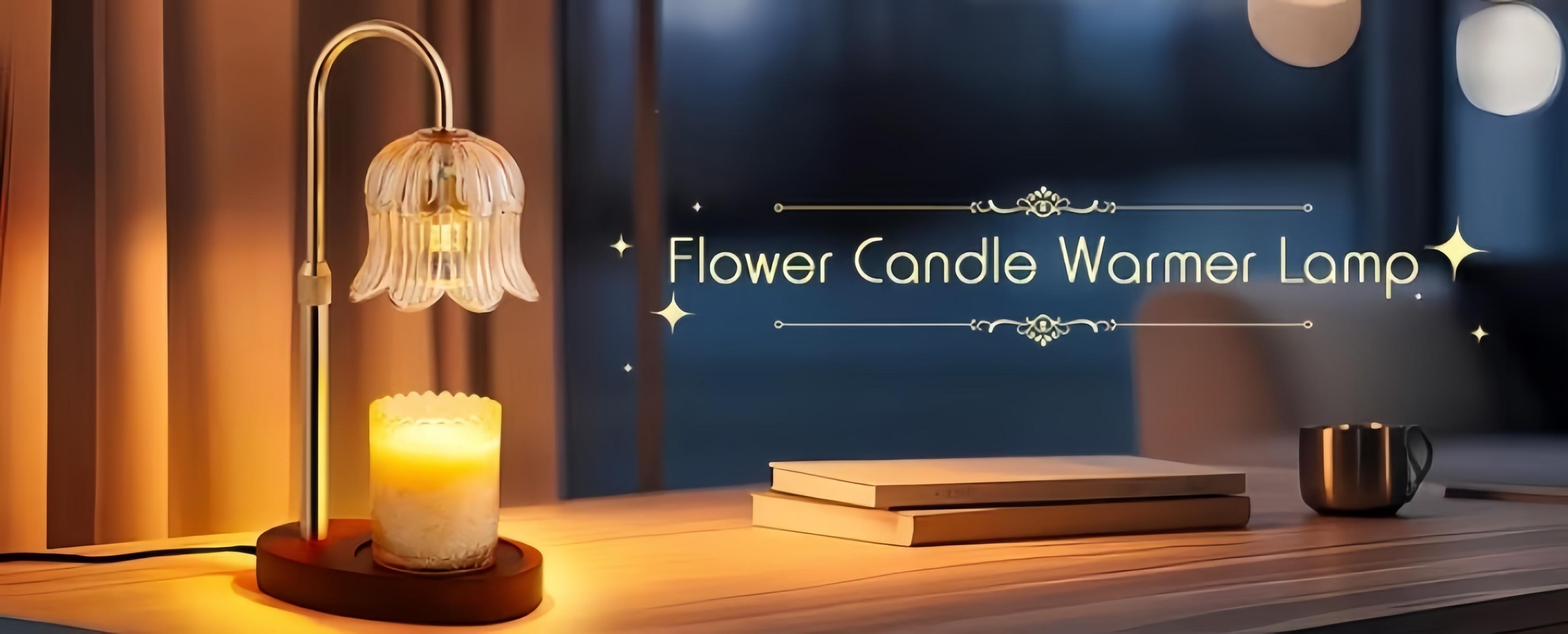 Modern Metal Candle Warmer Lamp with Timer & Brightness Control Adjustable Flameless Safety Cylindrical Decorative for Home Decor & Relaxation Amber-Scented Jar Candle Warmer Lamp