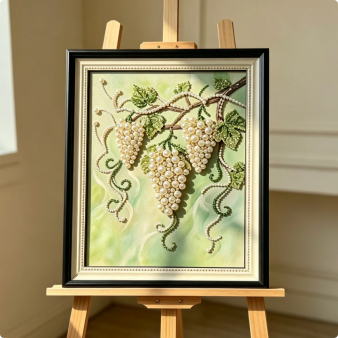 🏰✨DIY Beaded Art Kit - Castle Pearl Painting🎇