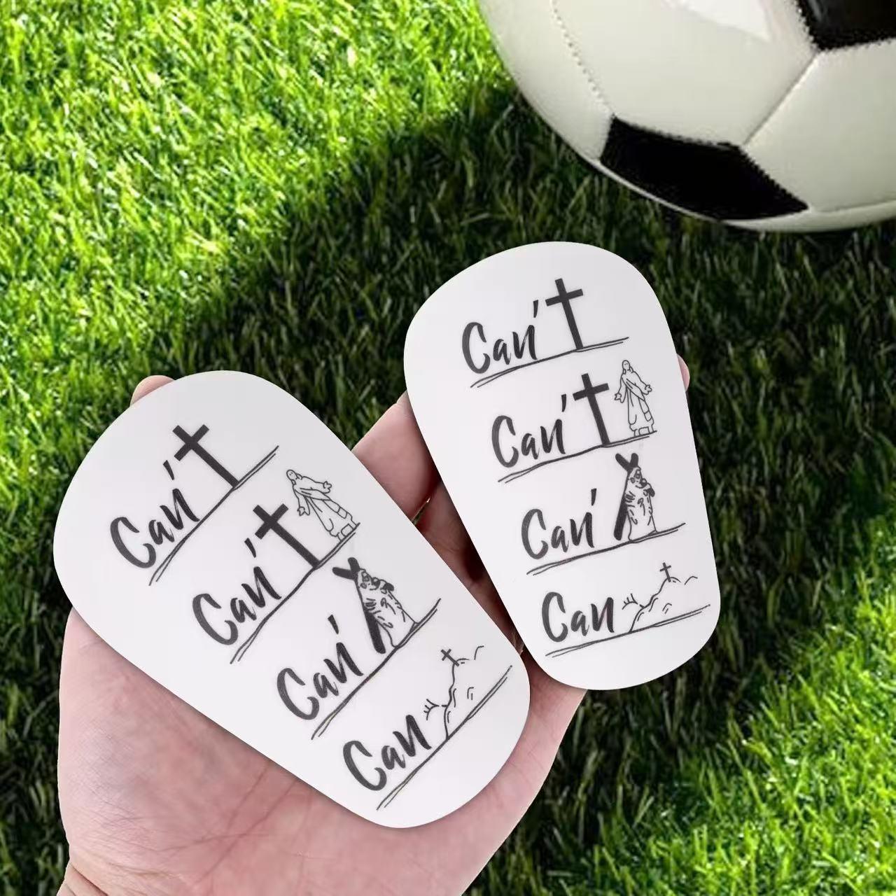 Mini Master Football Shin Guards, Comfortable Fit, Lightweight Soccer Equipment, Unisex, Suitable for Training and Matches