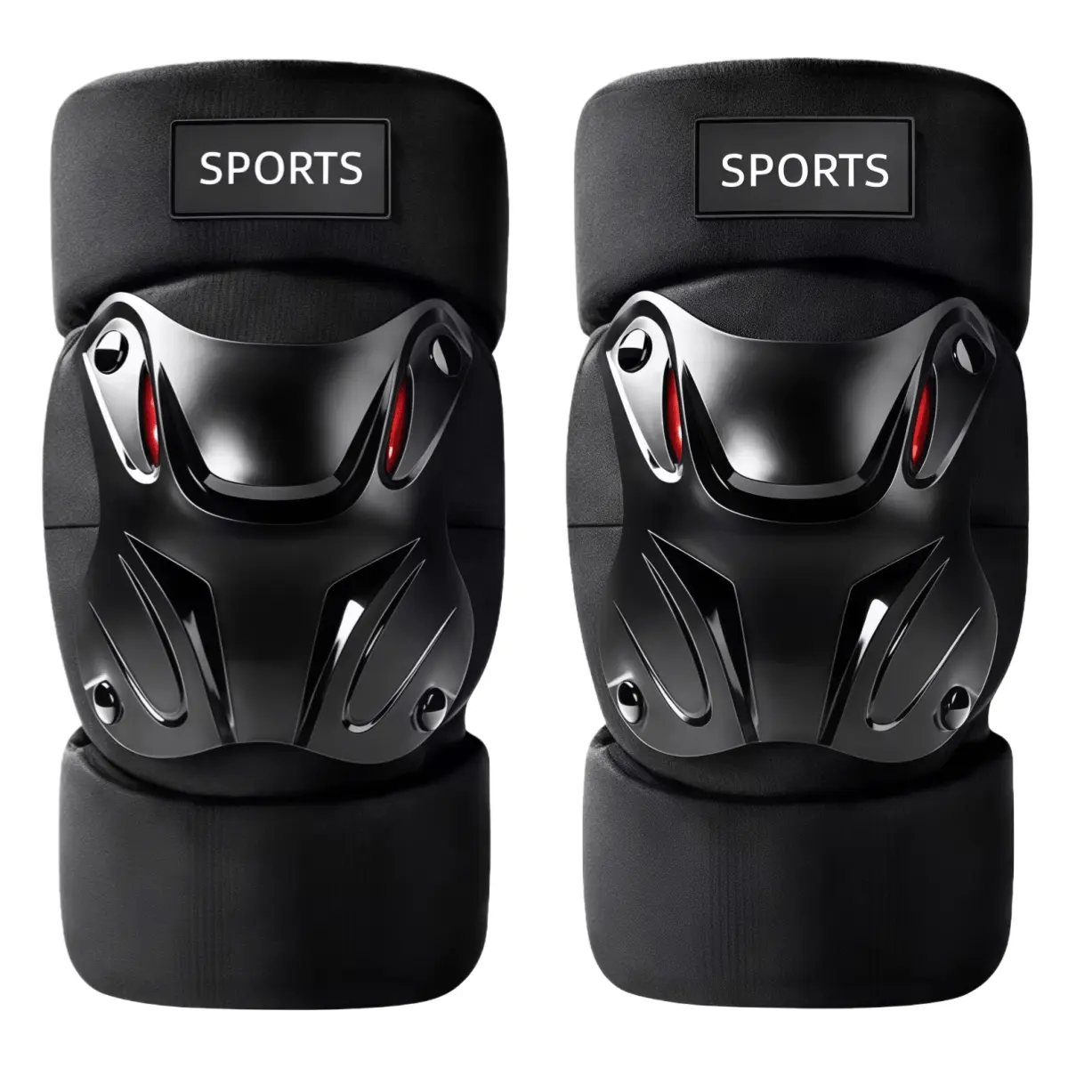  1 Pair Sports Knee Pads - Duty Protective Gear for Cycling, Skateboarding & Outdoor Activities