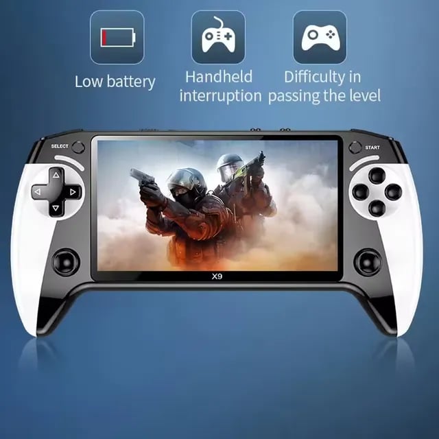 🔥LAST DAY 49% OFF🔥PocketPlay Pro 5.5" HD Handheld - 20,000+ Retro Classics