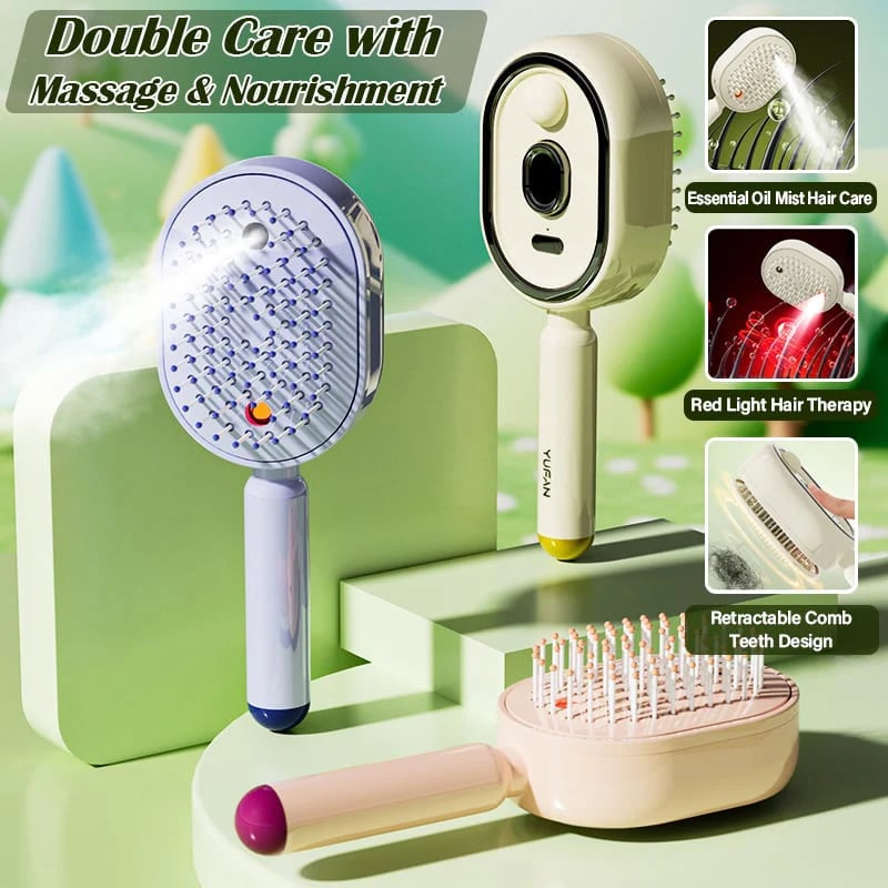 🔥2026 All-New Upgraded Electric Steam Massage Hair Care Comb
