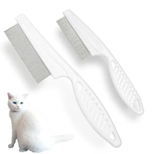 2 Pack Multifunctional Pet Grooming Comb Set for Small Dogs