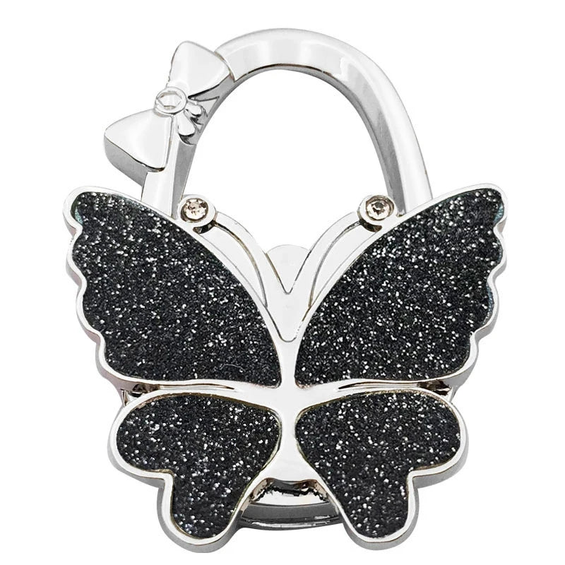Butterfly Purse Hook Foldable Handbag Table Hanger for Women