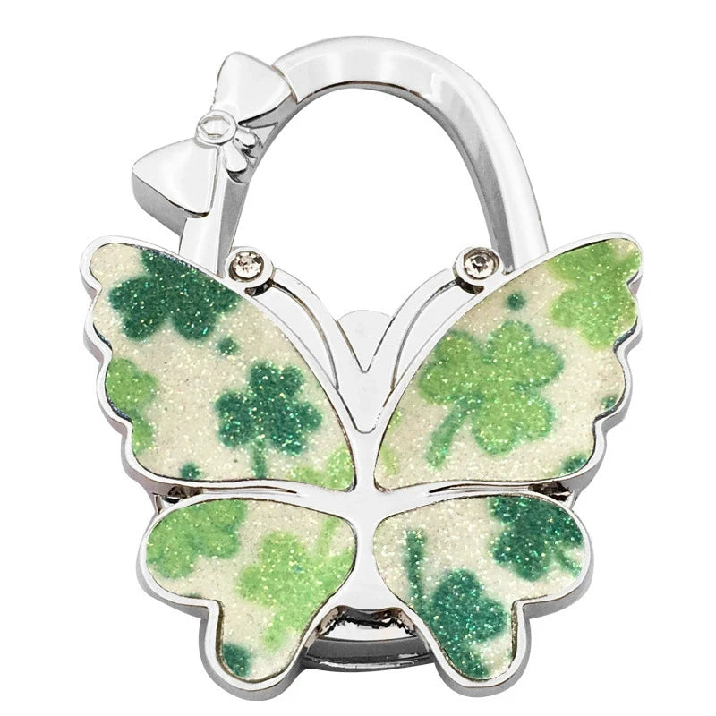 Butterfly Purse Hook Foldable Handbag Table Hanger for Women