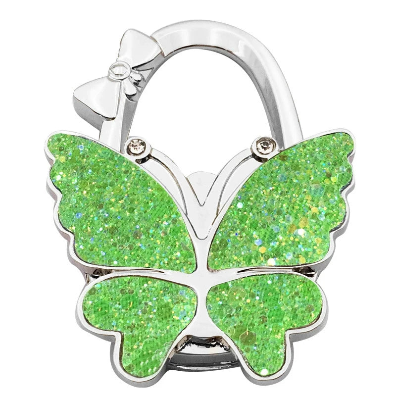 Butterfly Purse Hook Foldable Handbag Table Hanger for Women