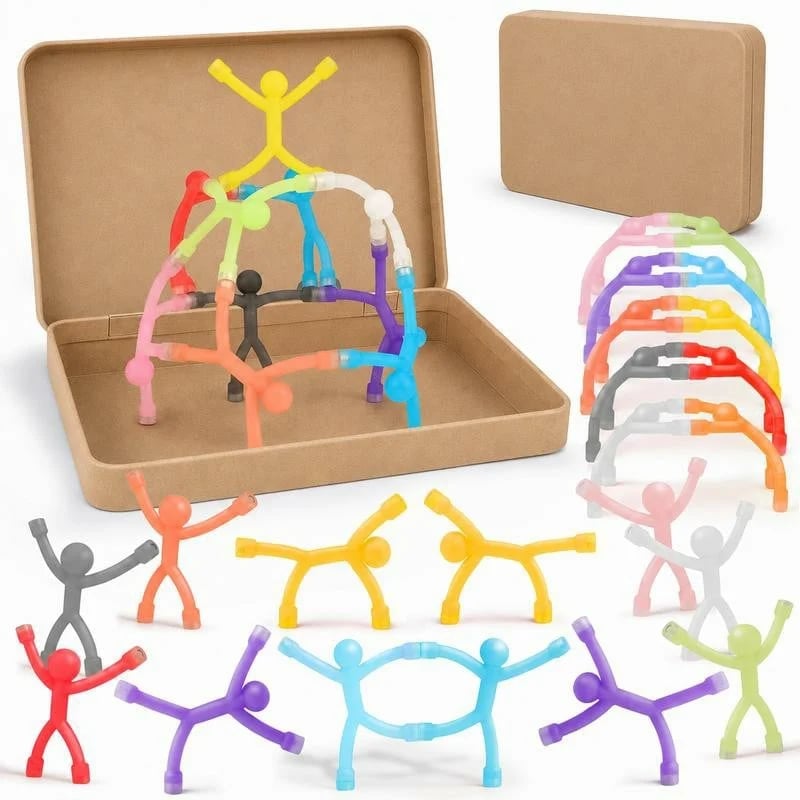 🔥LAST DAY 49% OFF -- ✨Unisex Kids' Magnetic Building Set (Set of 10)