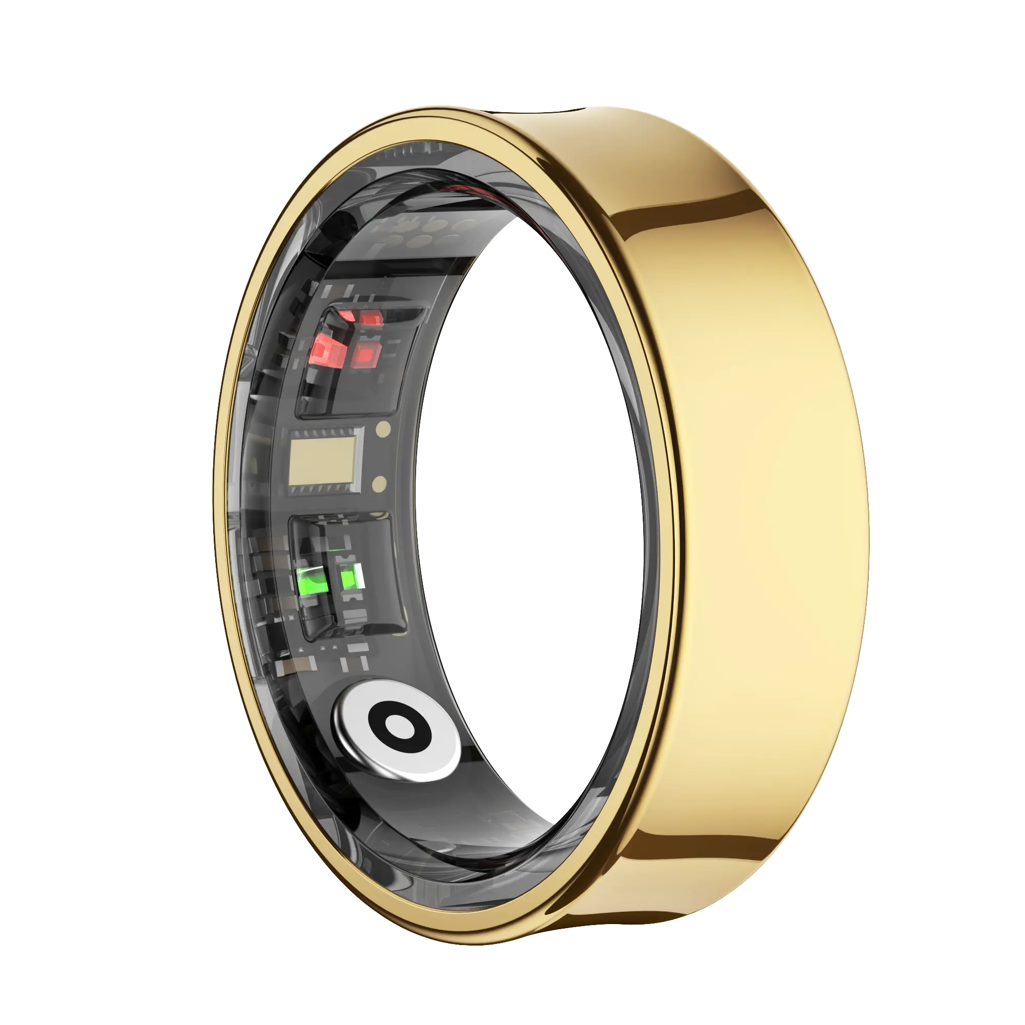  Pink Ceramic Smart Ring for Women, Fitness & Sleep Tracker, Heart Rate & Stress Monitor, Cycle Tracking, IP68 Waterproof, 3–5 Day Battery, iOS & Android, Charging Case#Summervibes#SummerWins#DealsForYouDays