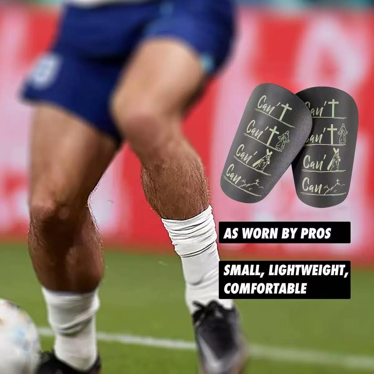 Mini Master Football Shin Guards, Comfortable Fit, Lightweight Soccer Equipment, Unisex, Suitable for Training and Matches
