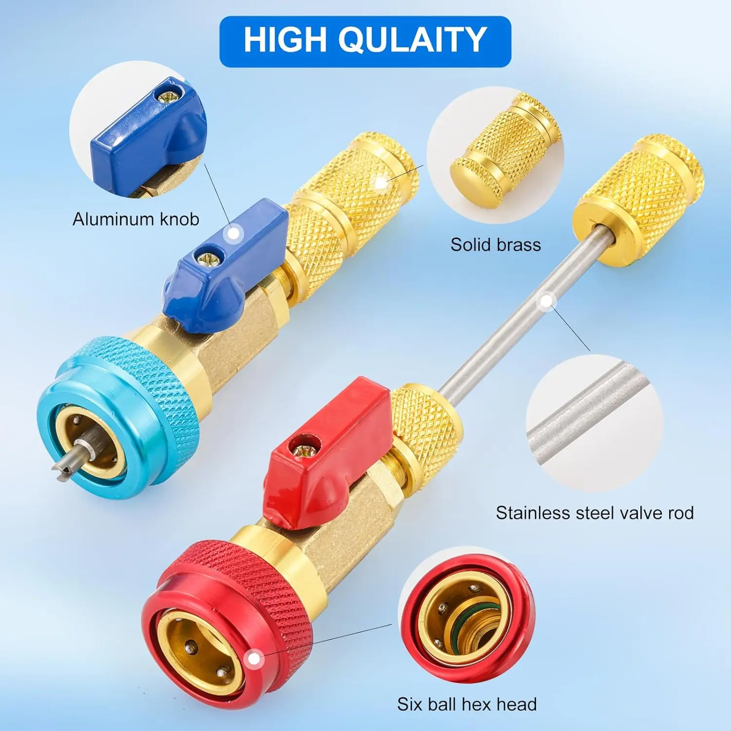 R134A Valve Core Remover and Installer Kit