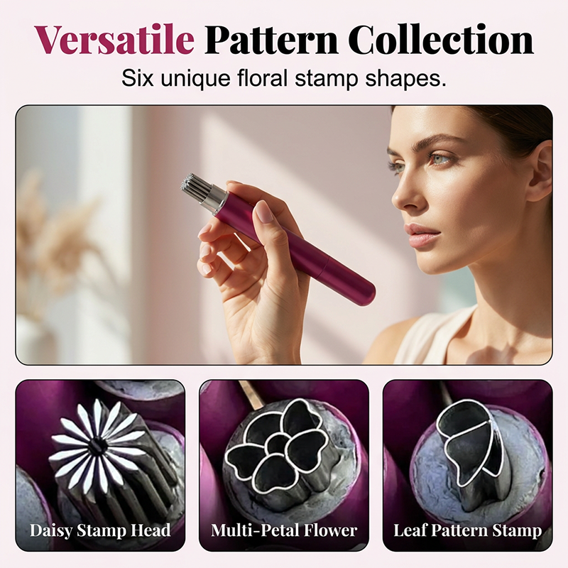 📢📢40% OFF !! ⏰Professional Nail Art Stamping Tool Kit