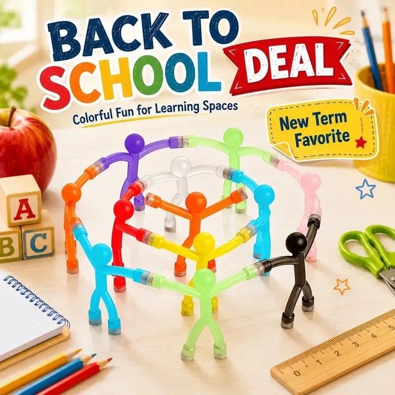 🔥LAST DAY 49% OFF -- ✨Unisex Kids' Magnetic Building Set (Set of 10)