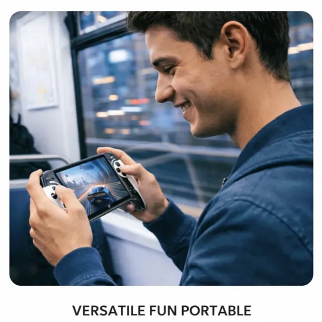 🔥LAST DAY 49% OFF🔥PocketPlay Pro 5.5" HD Handheld - 20,000+ Retro Classics