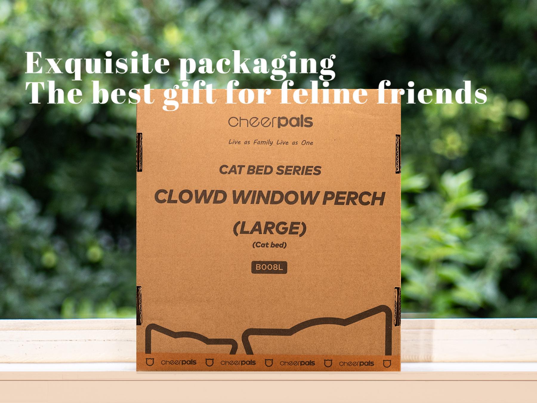 Folding Cat Hammock for Window - Cordless, Machine Washable Bed, Robust Metal Frame, Strong Suction Cups，Cat Window Perch for Cats and Small Dogs  #DealsForYouDays