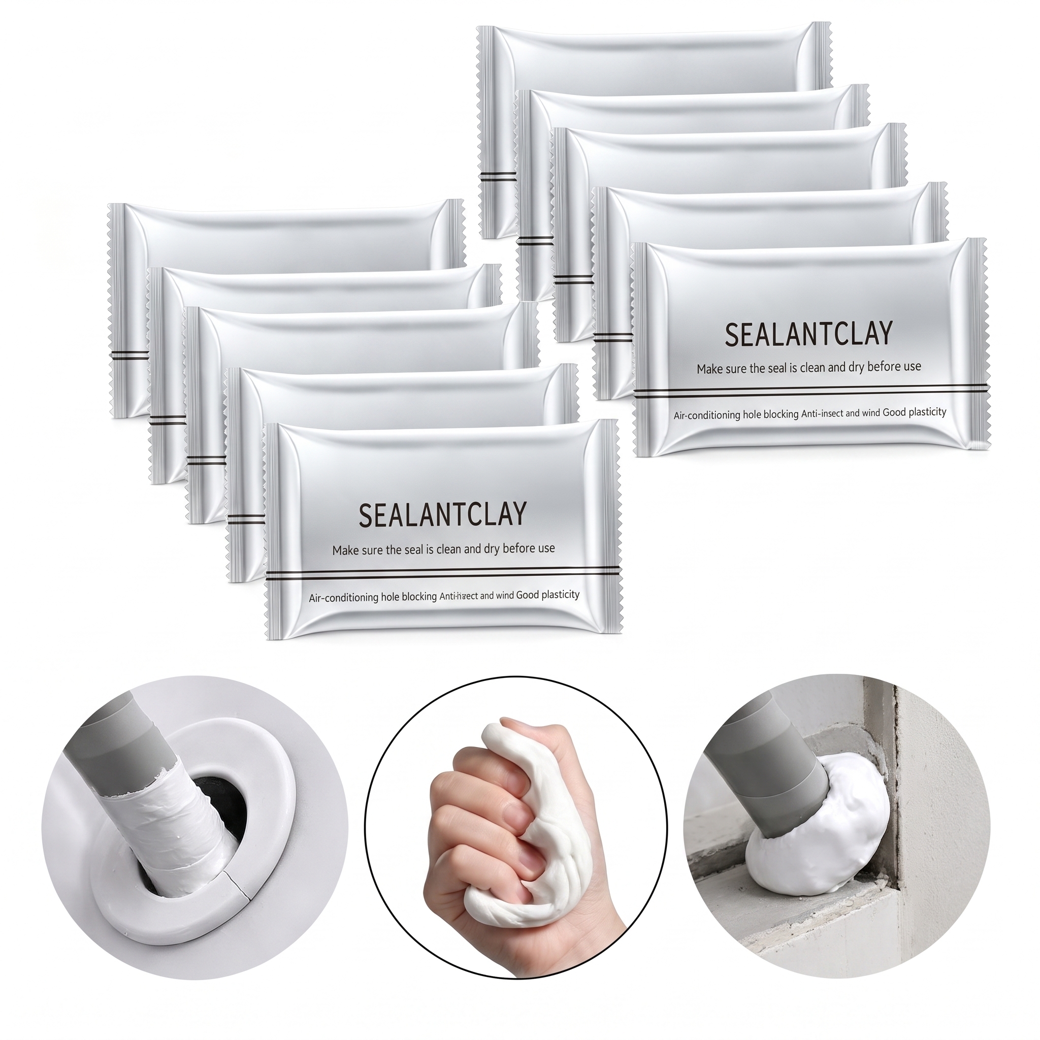 Waterproof Moldable Wall Seal Putty