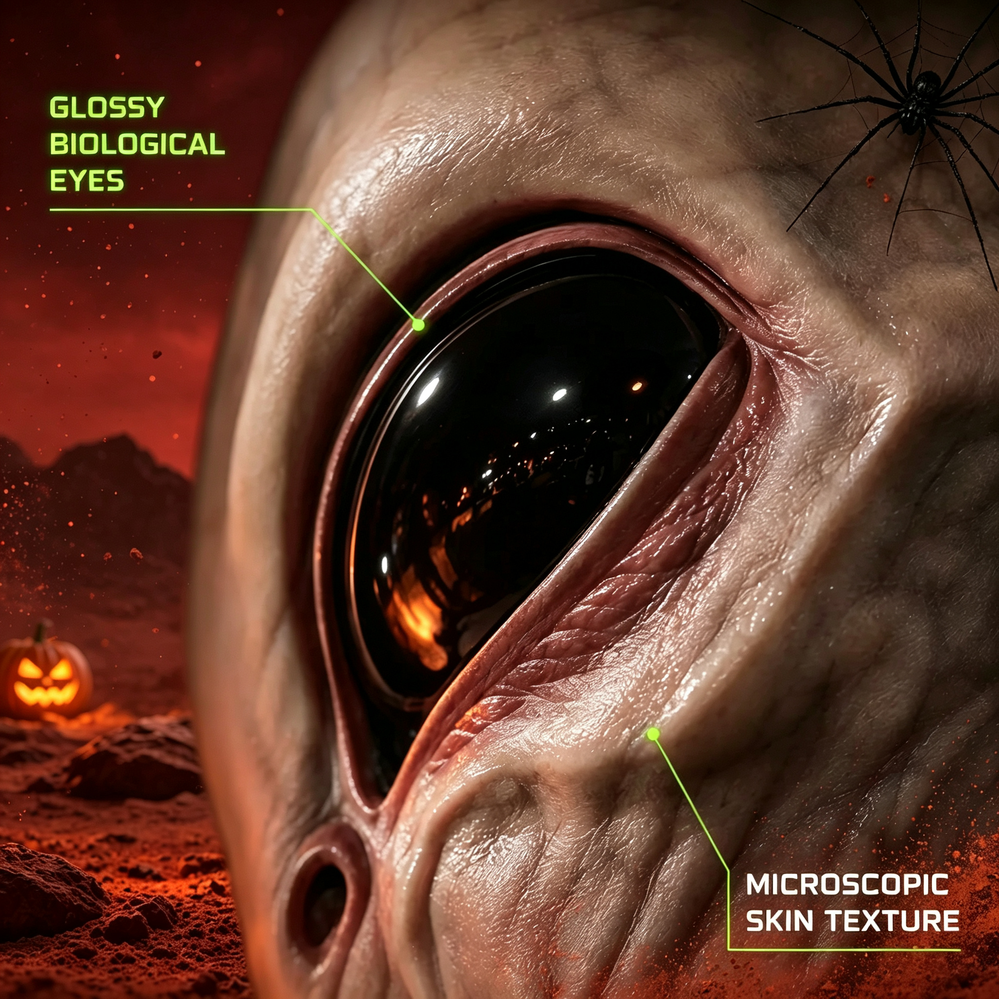 🎁Last Day Promotion 49% OFF🔥Lifelike Alien Silicone Mask
