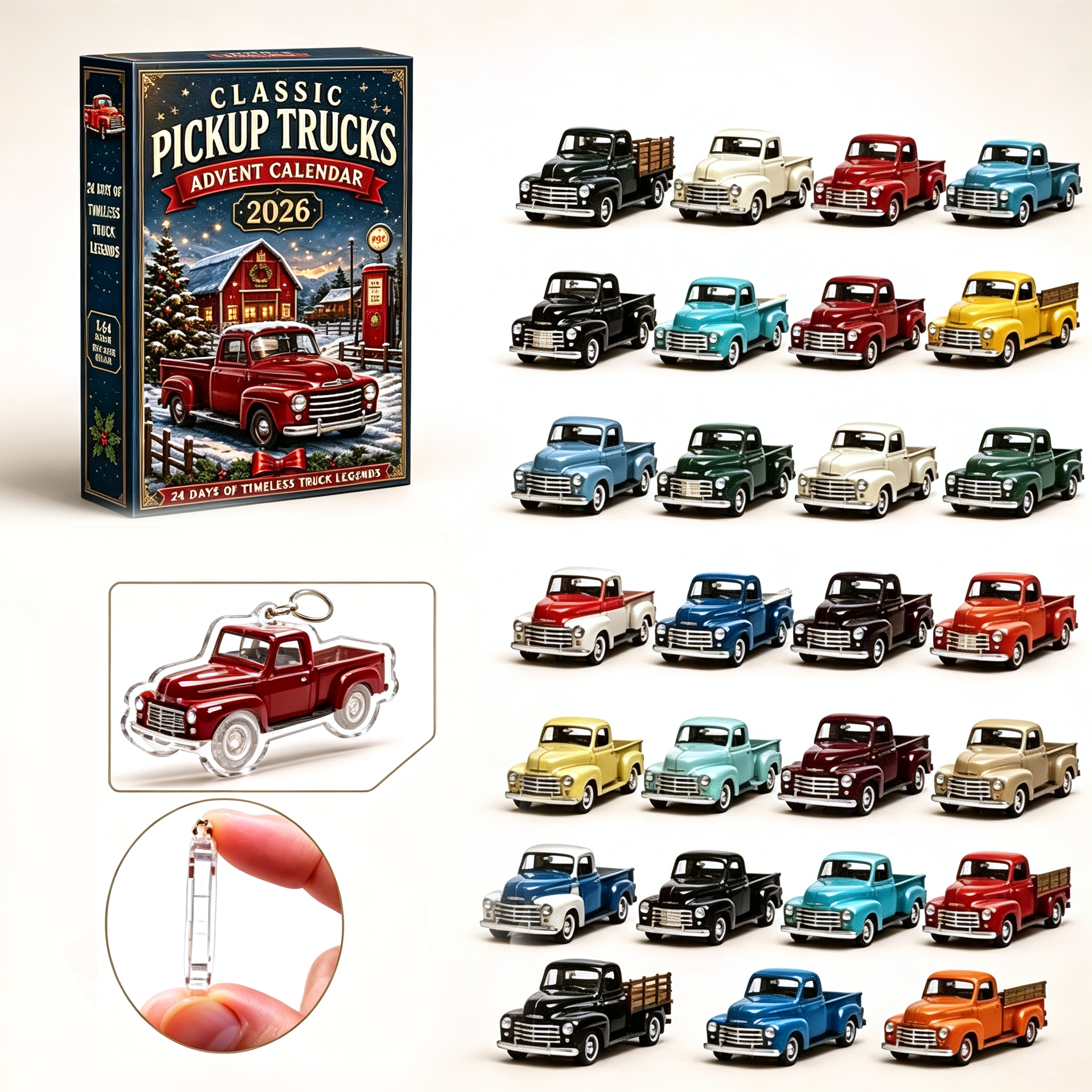 🚜 Build the Fleet Collection 24‑Day Vehicle Advent Calendar Series