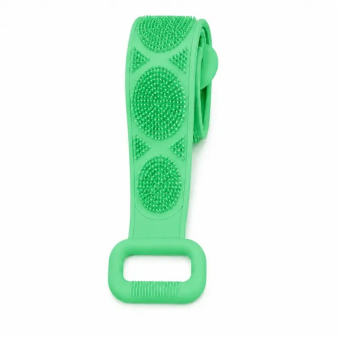 Silicone Bath Brush Double-Sided Exfoliating Back Scrubber