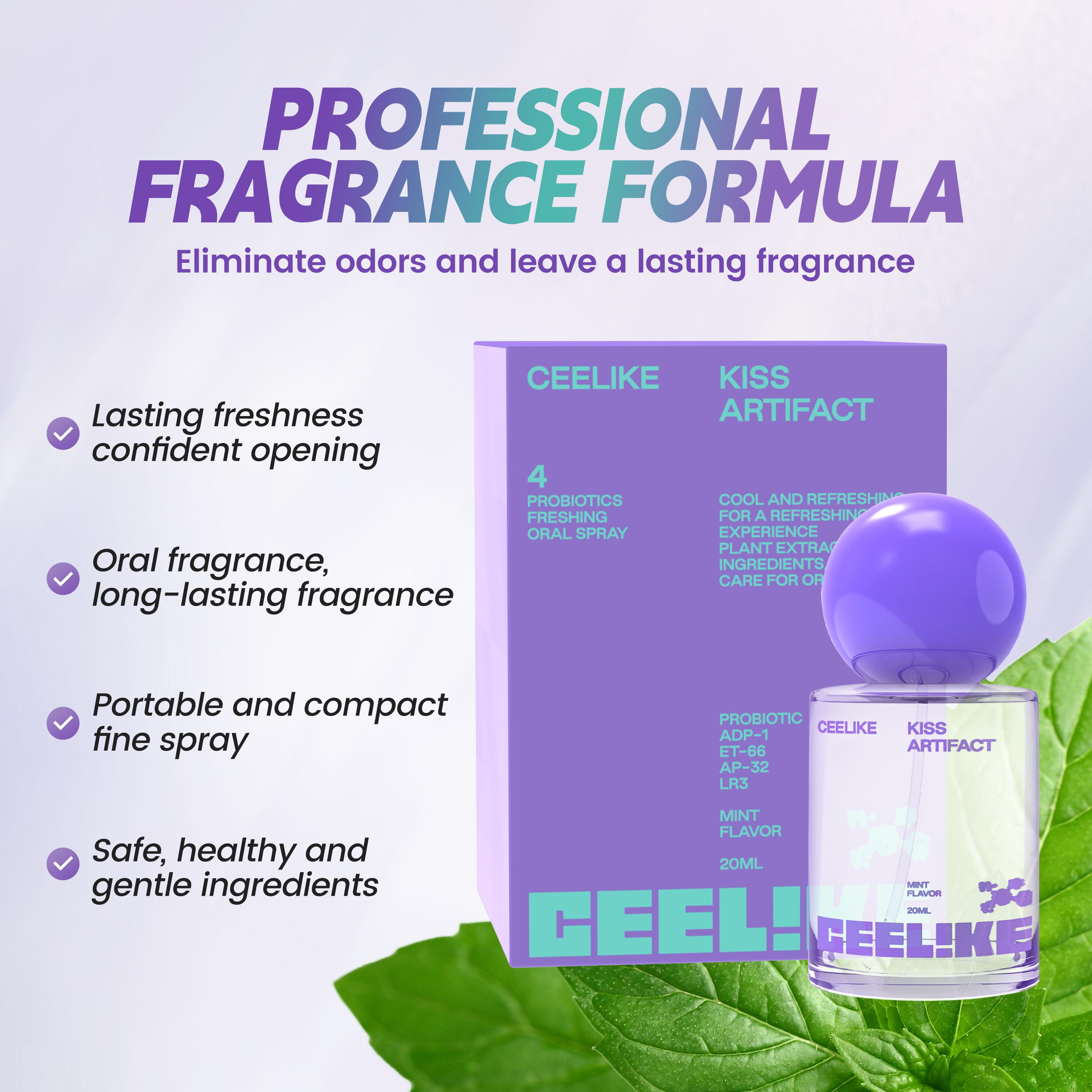 CEELIKE Probiotic Oral Spray 20ml - Fresh Breath & Oral Care, Sugar-Free, Portable, Long-Lasting Freshness #TikTokShopBlackFriday
