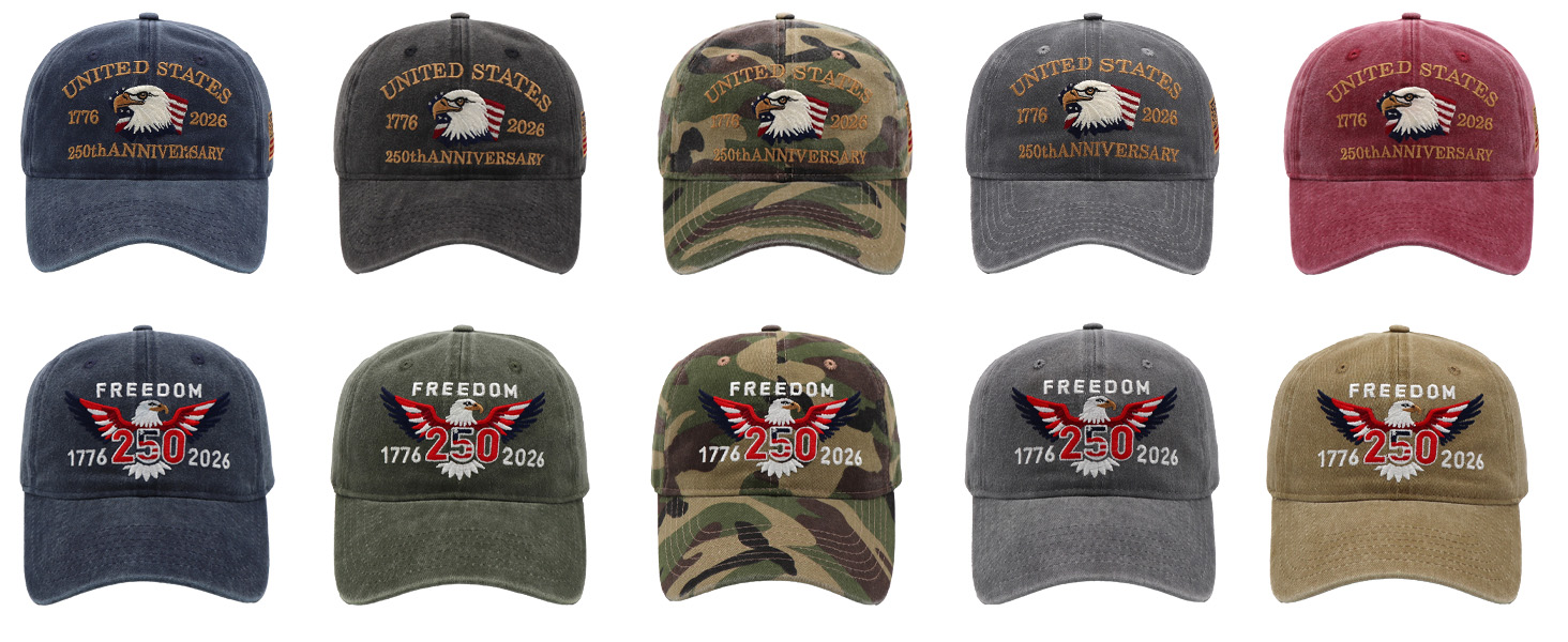 United States 250th Anniversary Hat