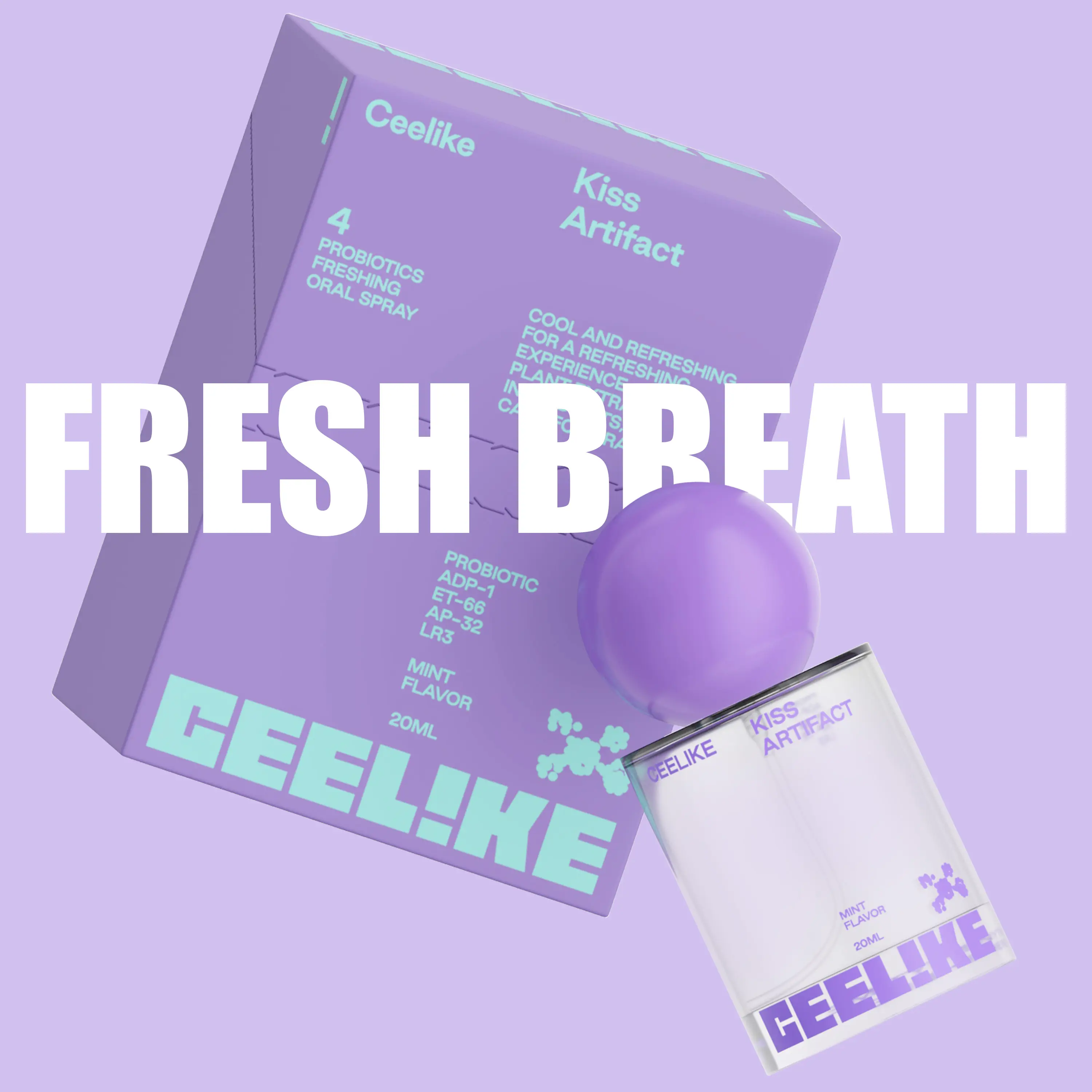 Probiotic Oral Spray 20ml - Sugar-Free Freshness