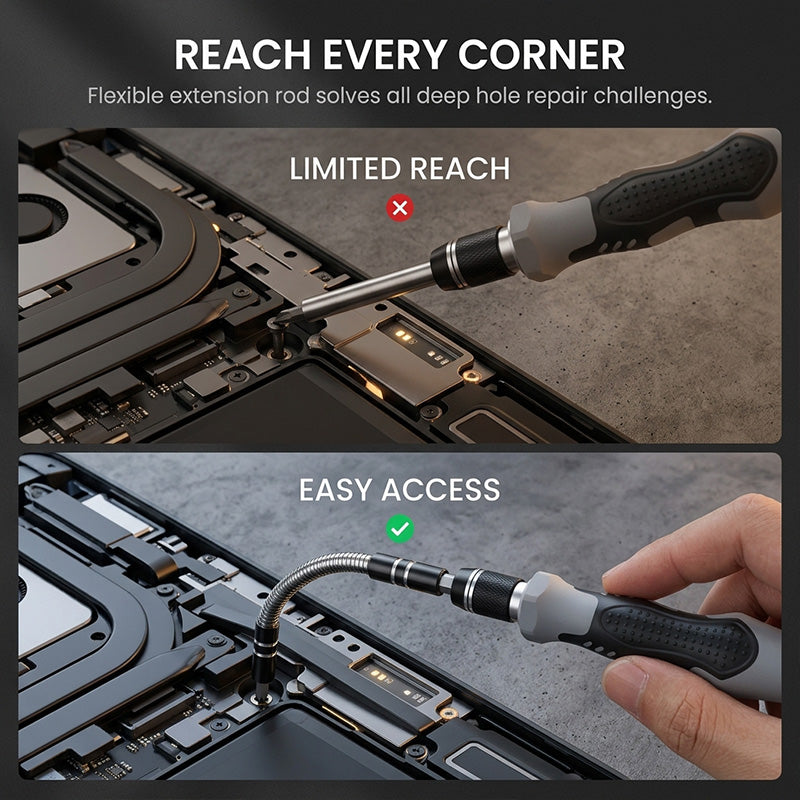 132-in-1 Micro Magnetic Screwdriver Set
