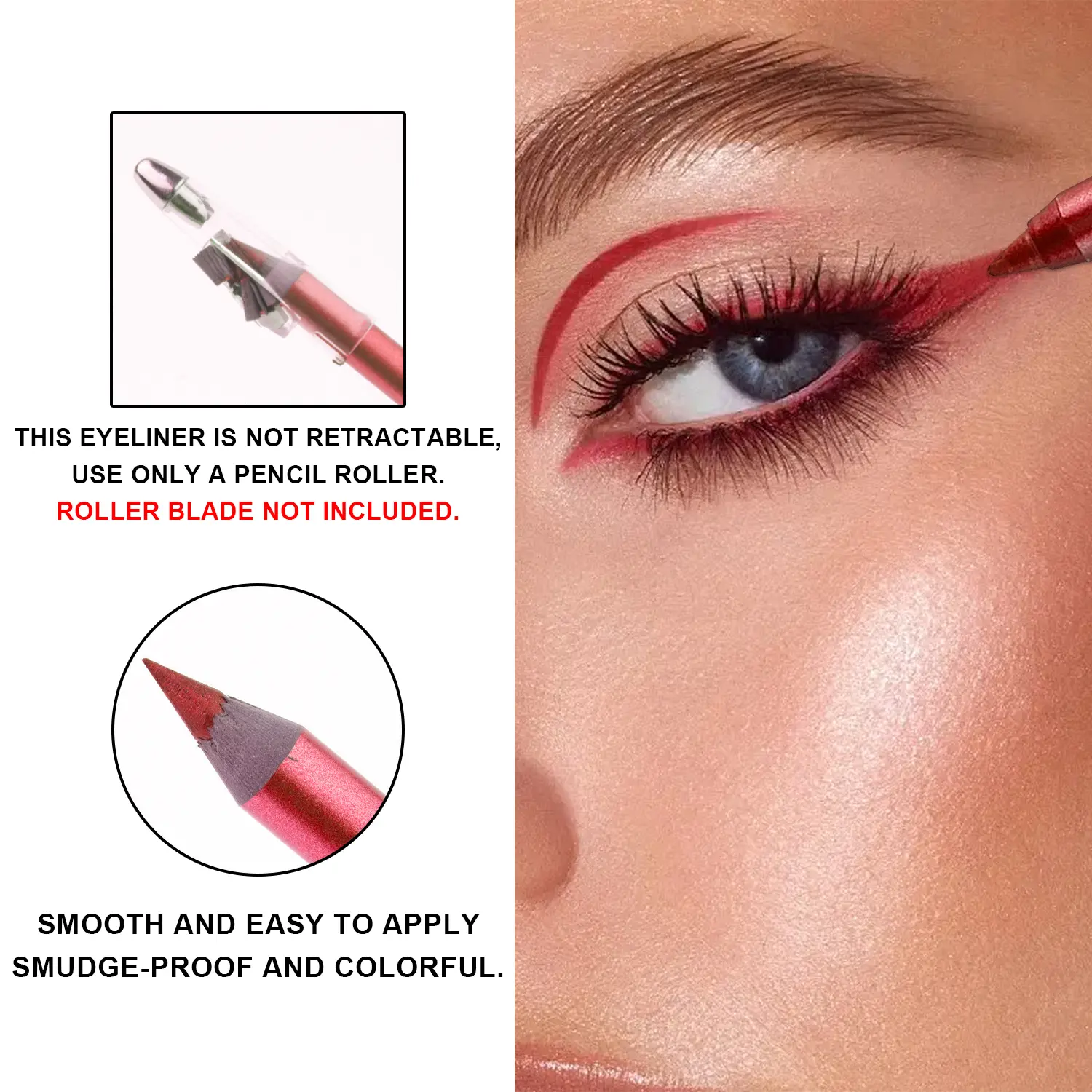 Matte & Metallic Glitter Eyeliner Set - 15 Colors