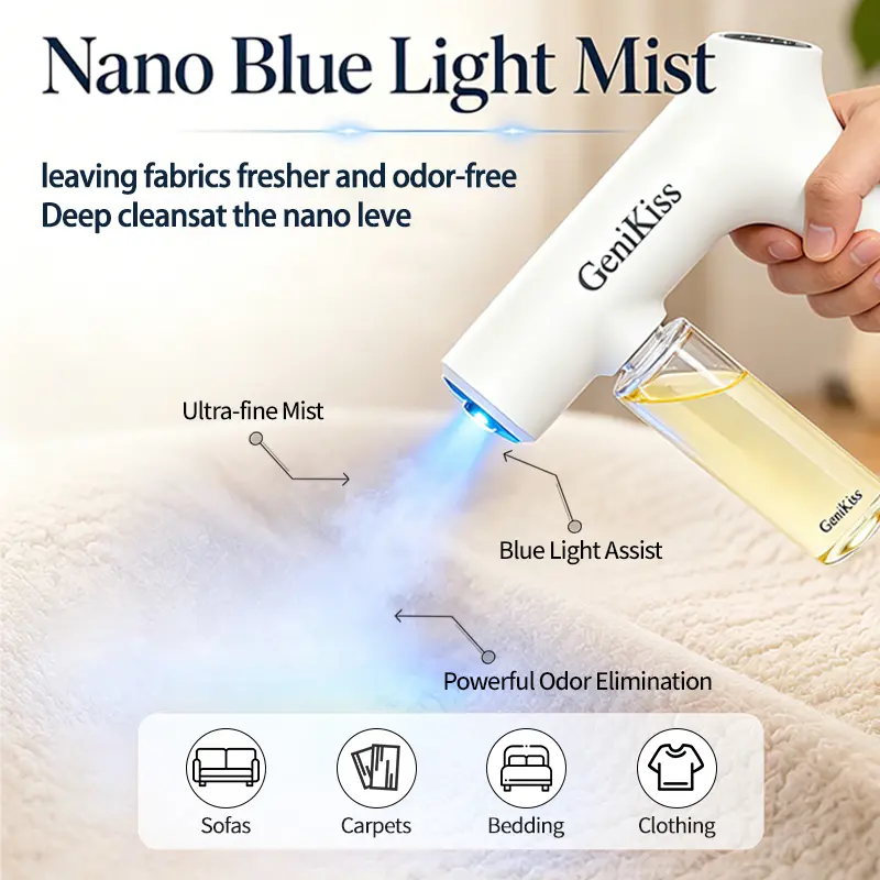 GeniKiss Nano Blue Light Probiotic Deodorizer Spray