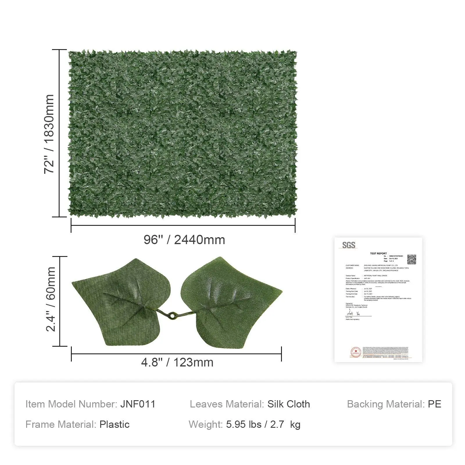 Ivy Privacy Fence
