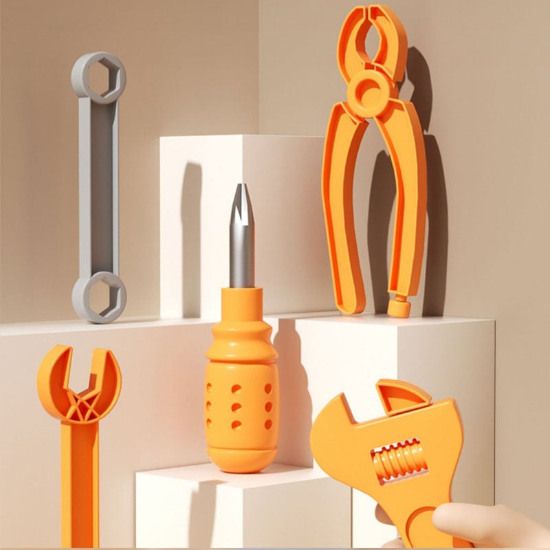 Kids' Electric Drill Screw Building Set