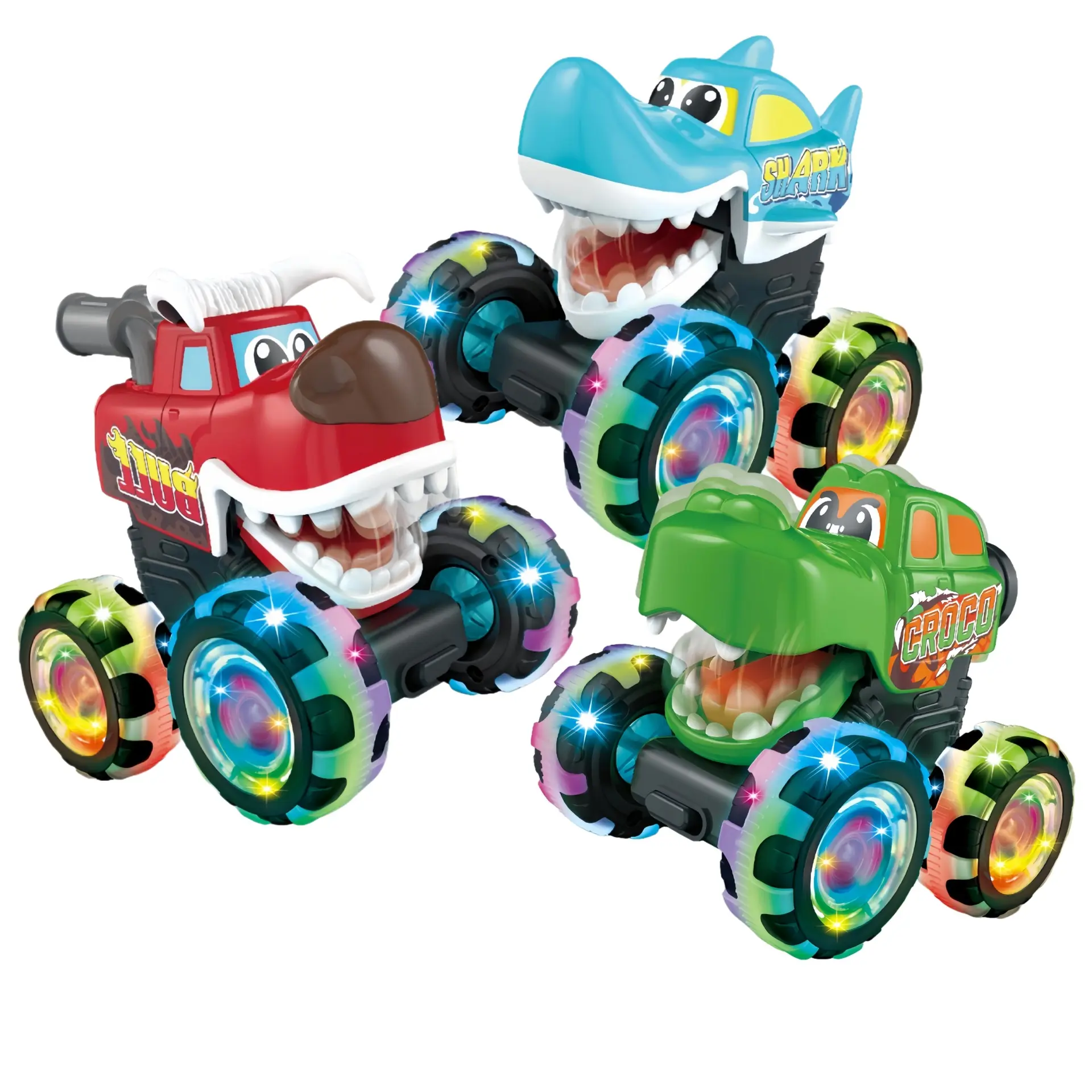 Glowing Monster Big Foot Toy Car
