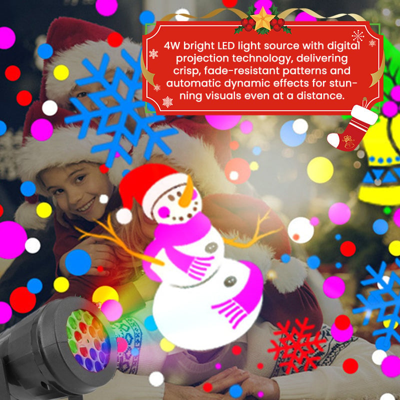 Christmas & Holiday Projector Light