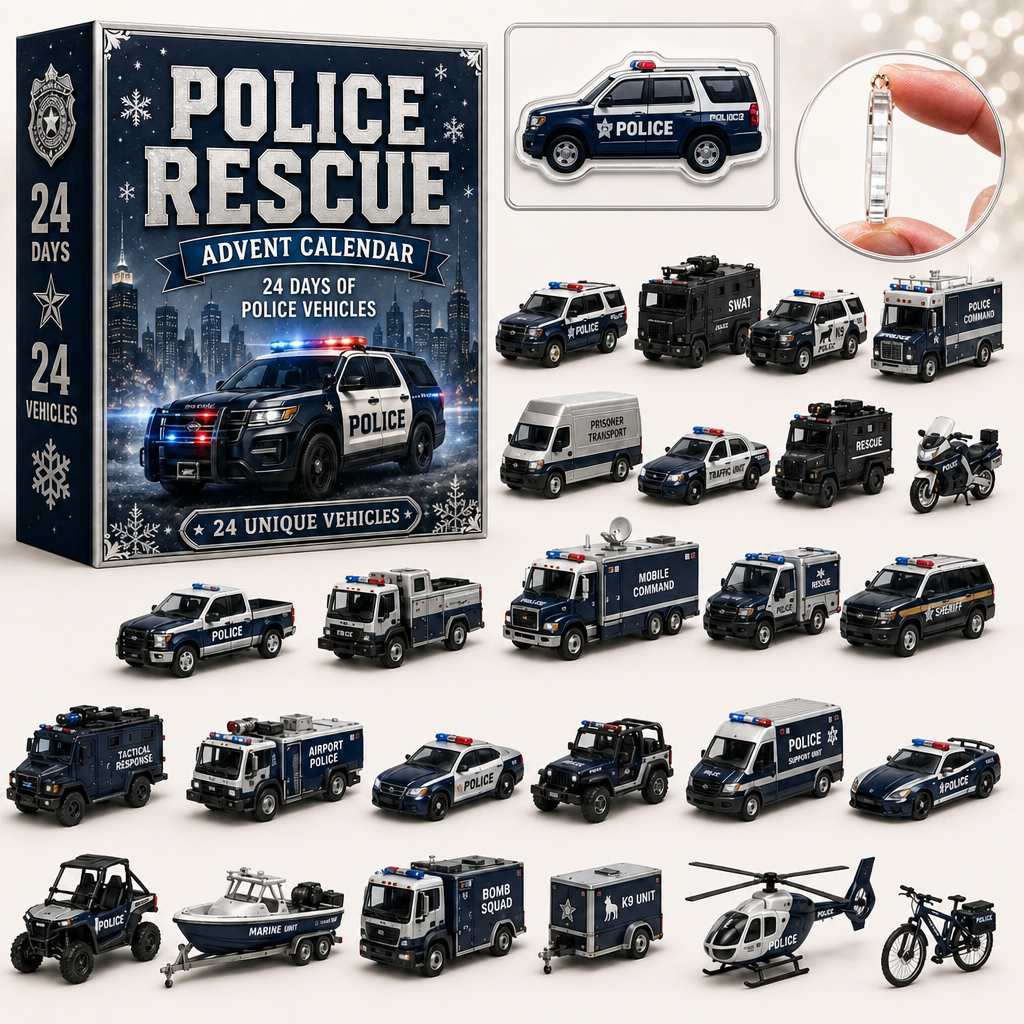 🚜 Build the Fleet Collection 24‑Day Vehicle Advent Calendar Series