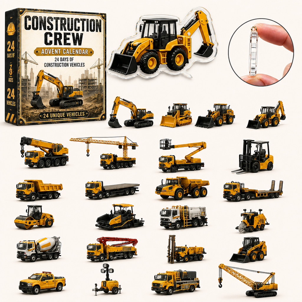 🚜 Build the Fleet Collection 24‑Day Vehicle Advent Calendar Series