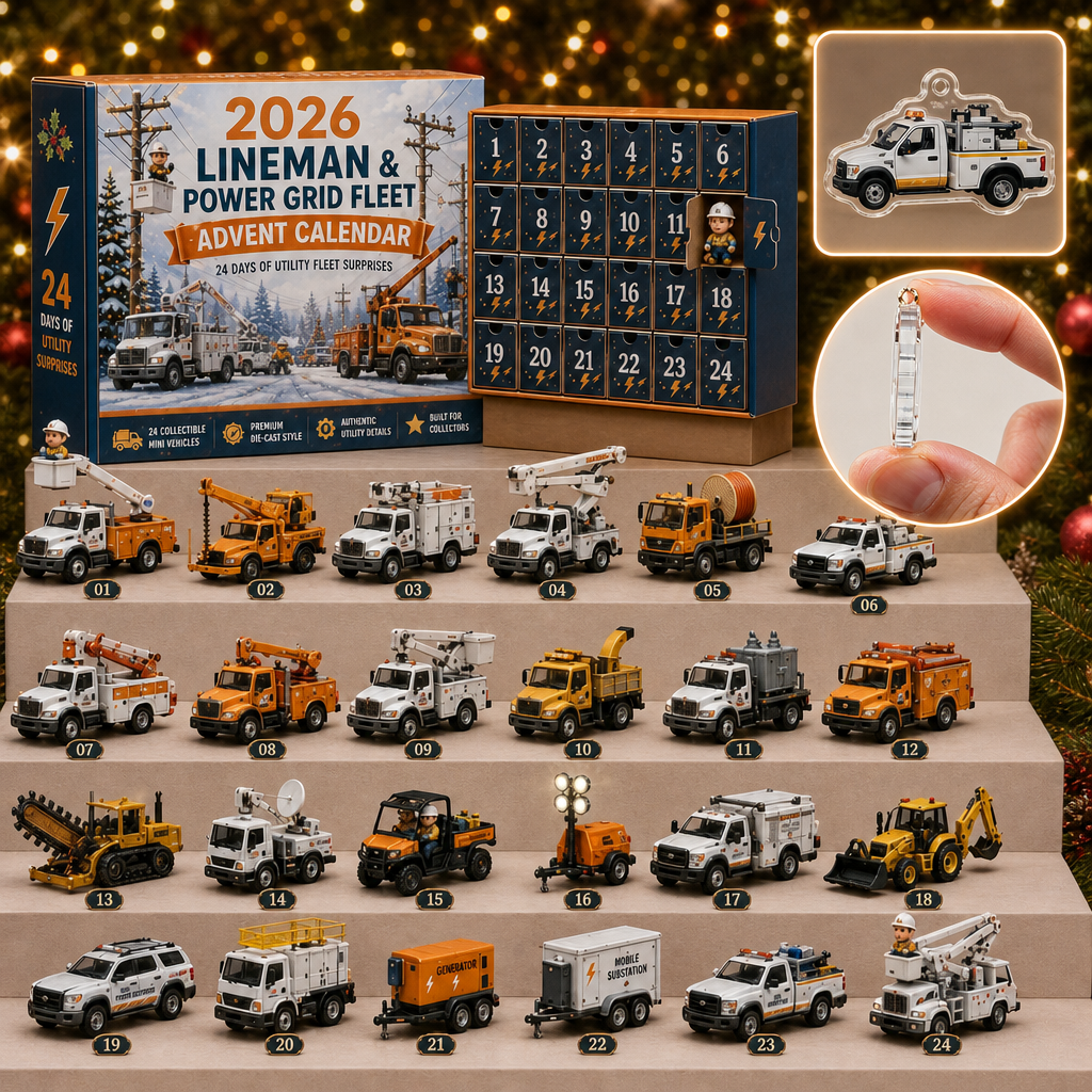 🚜 Build the Fleet Collection 24‑Day Vehicle Advent Calendar Series