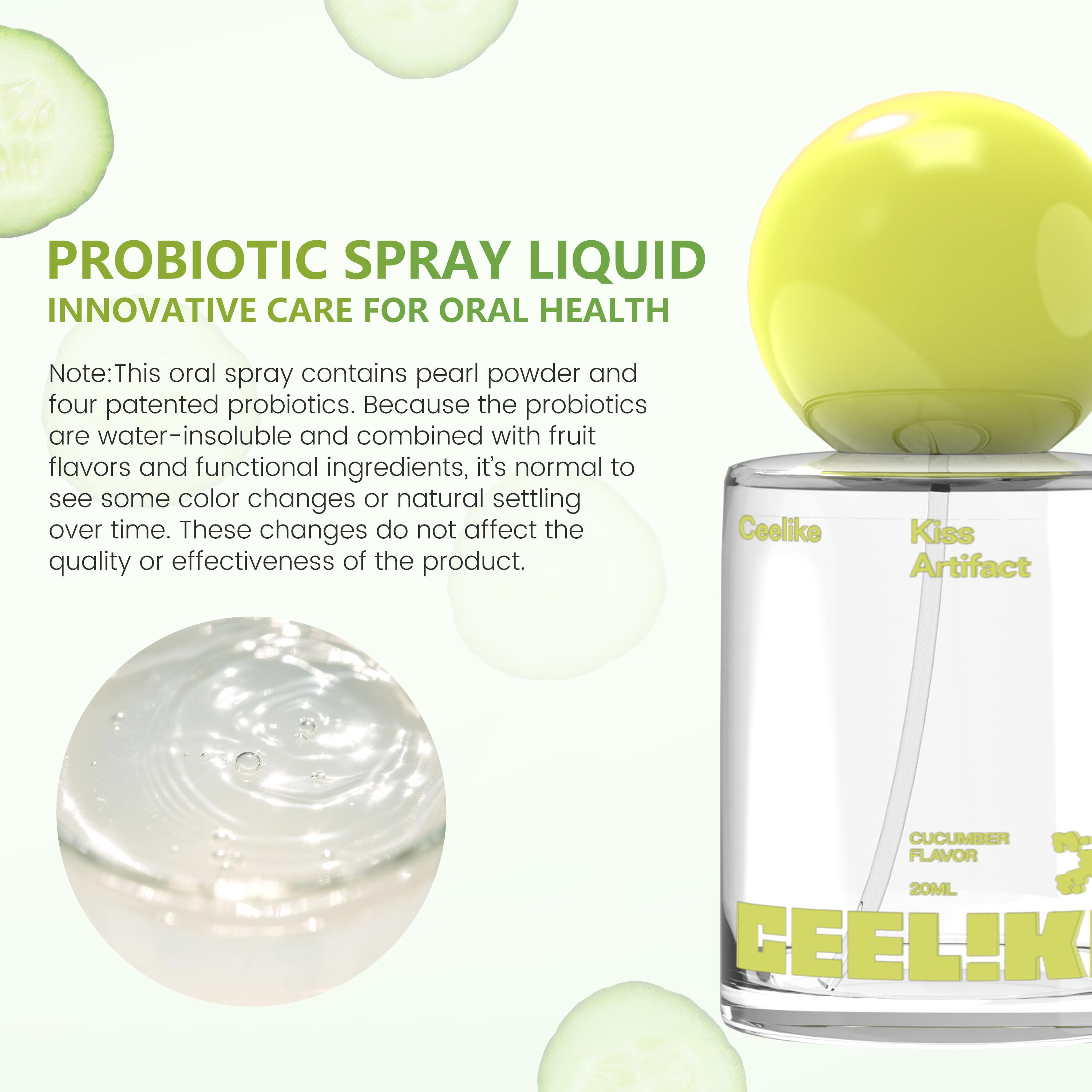 CEELIKE Probiotic Oral Spray 20ml - Fresh Breath & Oral Care, Sugar-Free, Portable, Long-Lasting Freshness #TikTokShopBlackFriday