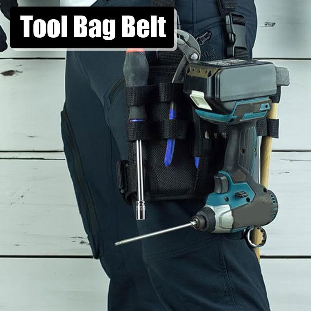 Holster z 2.0 Tool Pouch,Holster Loop Belt Tool Pouch,Electrician Tool Pouch,Repair Tool Bag Around Your Leg for Automotive,Craftsman,Carpenter,Construction