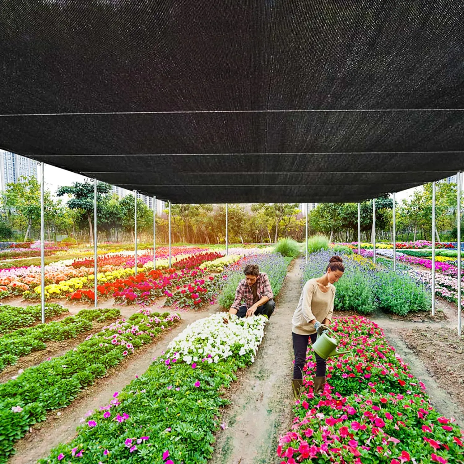 90% Blackout Sun Shade Cloth (Black) 10x13ft,UV-Resistant Shade Net.Heavy-Duty Mesh Shade Net with Reinforced Grommets,Patio, Camping, Garden, Pergola, Greenhouse Summer Essential,Privacy Screen Fence Mesh Shade Net,summervibes outdoorfun.tiktok shop deal