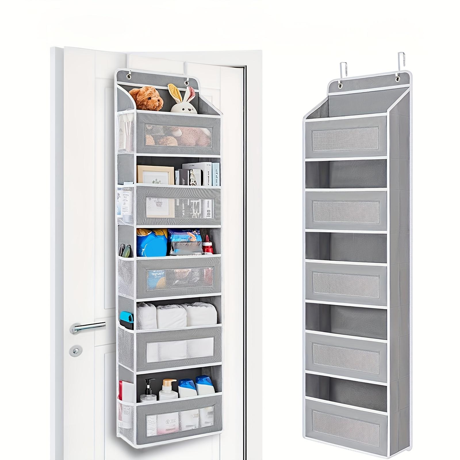 5-Tier Fabric Organizer, Behind-Wardrobe-Door Hanging Bag for Underwear & Socks Categorization, Home Room Storage Solution That Meets Needs, Meets Storage Needs